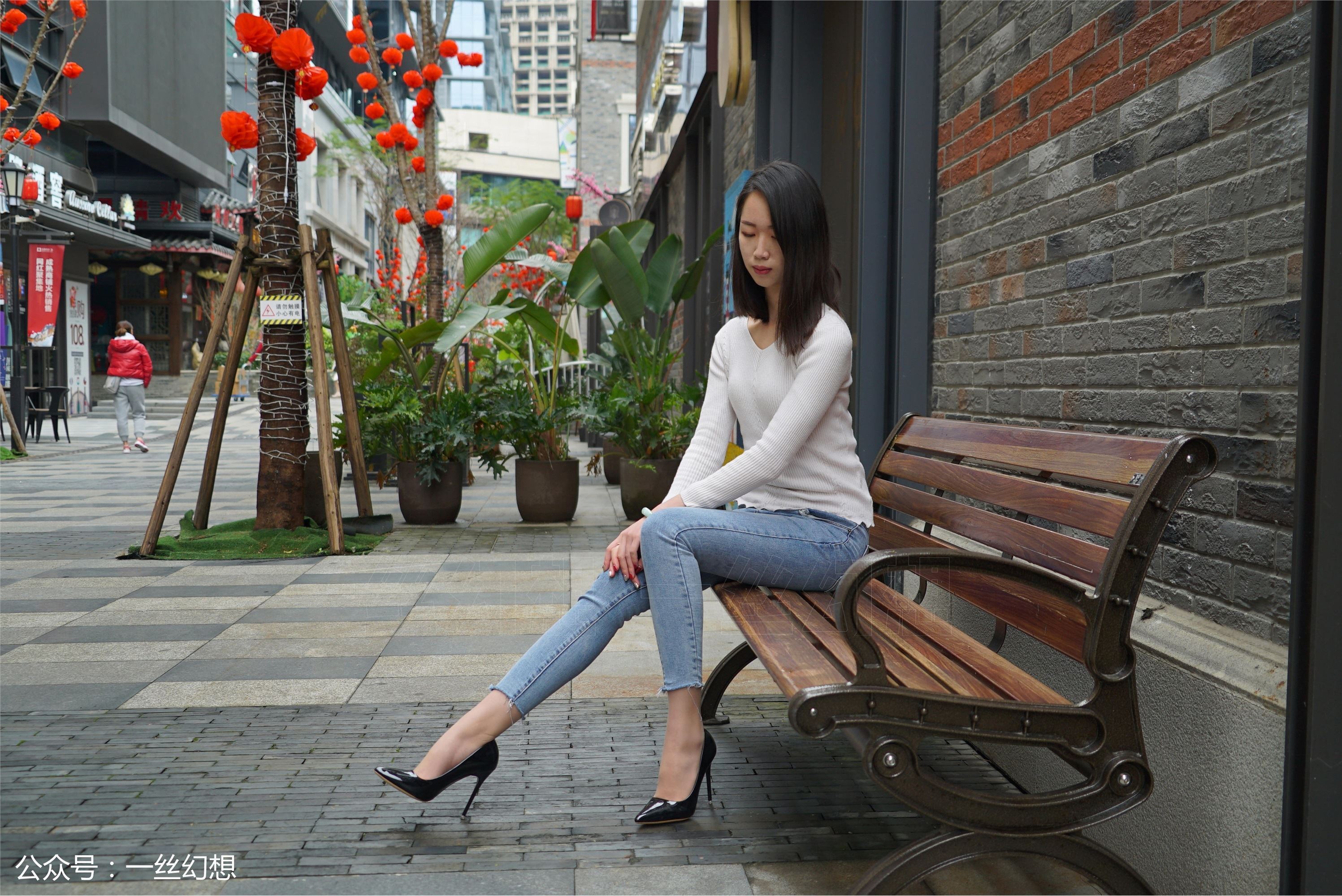 高丝女子图鉴 袜小喵×一丝幻想 NZ052 茜茜